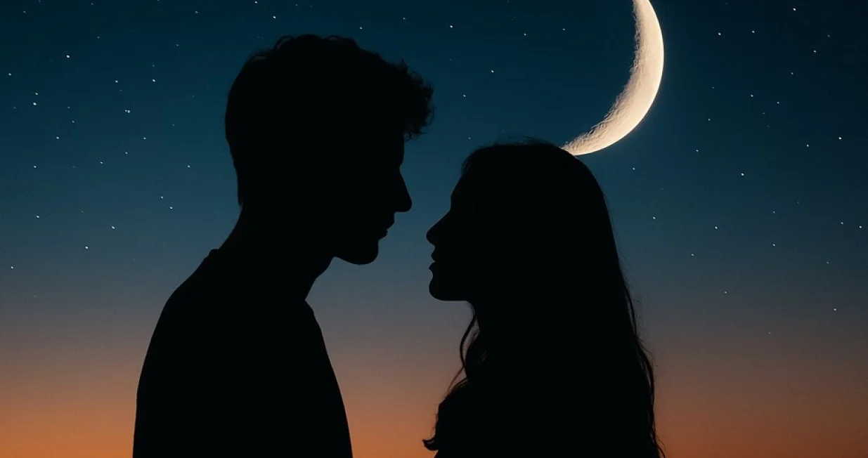 vizual za horoskop, mlad mjesec, horoskop/Chatgpt