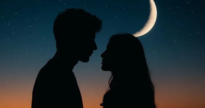 vizual za horoskop, mlad mjesec, horoskop/Chatgpt