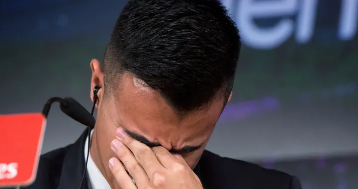 epa08225951 Brazilian Reinier Jesus Carvalho attends a press conference at Santiago Bernabeu stadium during his presentation as a new player of Real Madrid, in Madrid, Spain, 18 February 2020. EPA/Luca Piergiovanni/Foto: Luca Piergiovanni