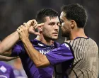 epa10269766 Fiorentina's Serbian forward Luka Jovic celebrates after scoring a goal during the UEFA Europa Conference League group A soccer match between Fiorentina and Istanbul Basaksehir at Artemio Franchi Stadium in Florence, Italy, 27 October 2022. EPA/CLAUDIO GIOVANNINI/Foto: Claudio Giovannini