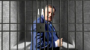 Milorad Dodik iza rešetaka/Amir Papić