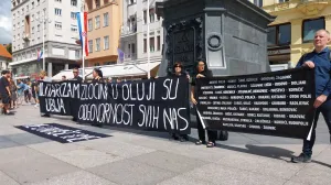 Antiratna akcija povodom 30. godišnjice Oluje/Udik