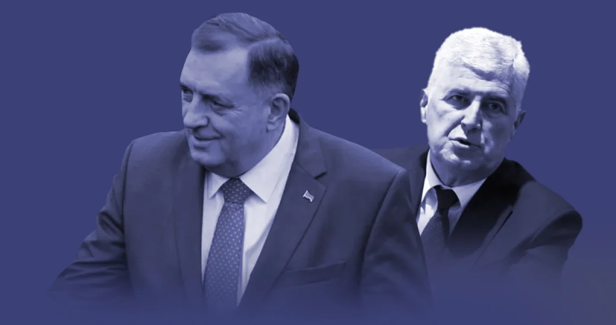 milorad dodik, dragan čović/Benjamin Krnić