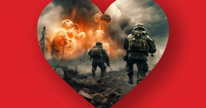 Vizual za kolumnu, svijet zaljubljen u rat, Gojko Berić kolumna/Benjamin Krnić