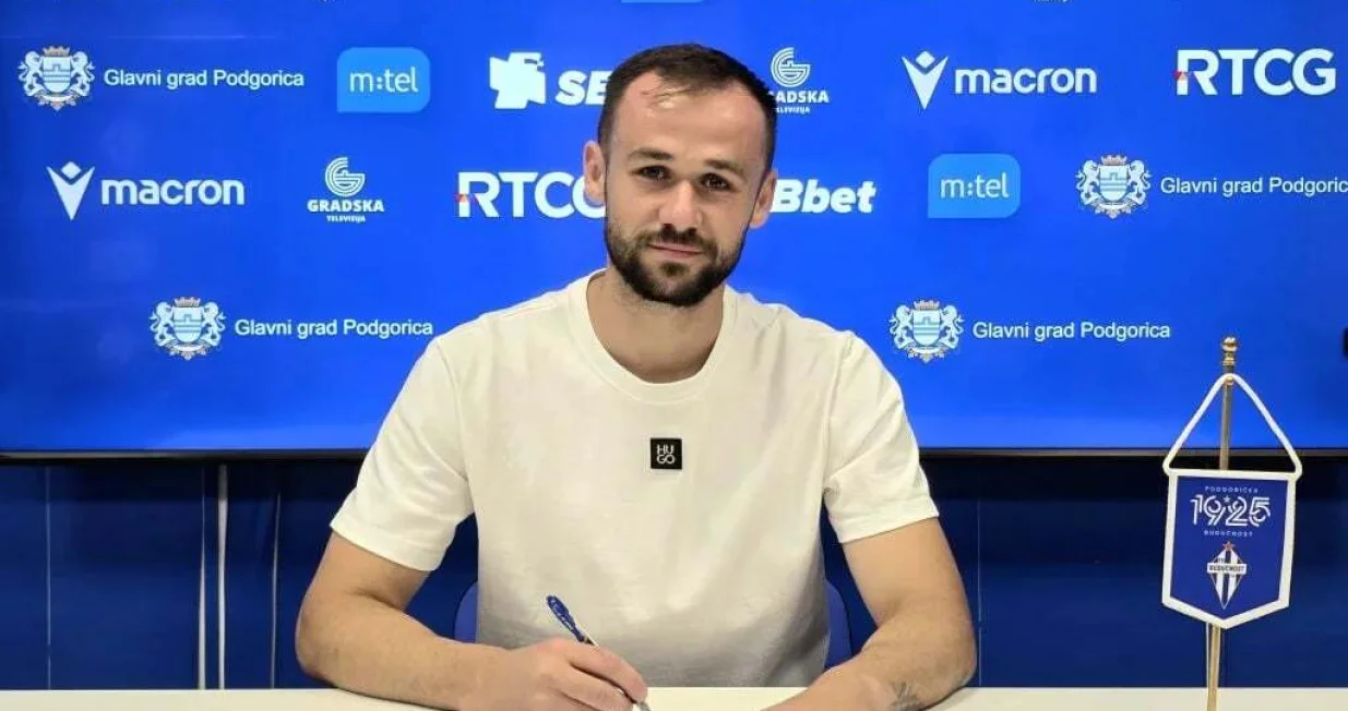 Marin Galić novi igrač Budućnosti (FK Budućnost Podgorica)/Foto: 