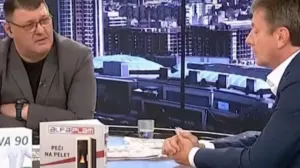 Sarapa i Glišić u jutrošnjoj emisiji/Pink Tv