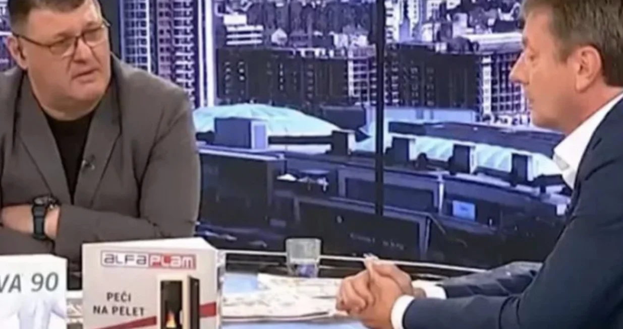 Sarapa i Glišić u jutrošnjoj emisiji/Pink Tv