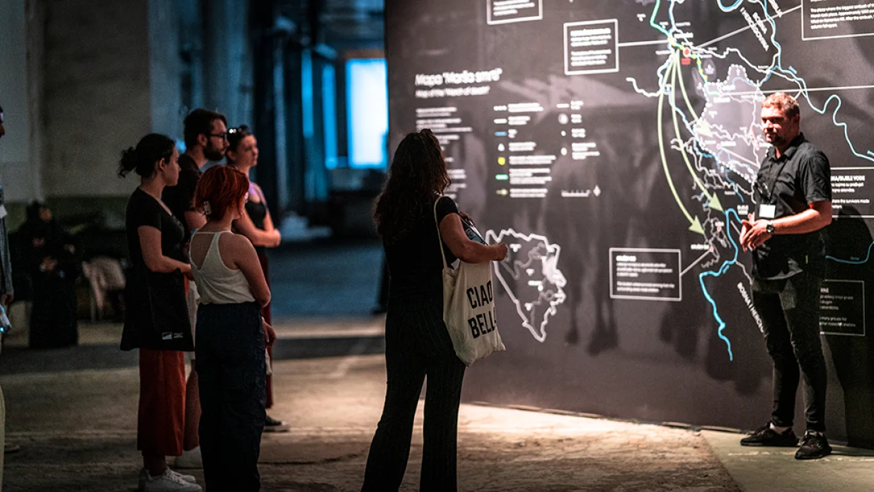 Inicijativa mladih za ljudska prava iz Srbije i Građanska alijansa Crna Gora posjetili Memorijalni centar Srebrenica/Mc Srebrenica