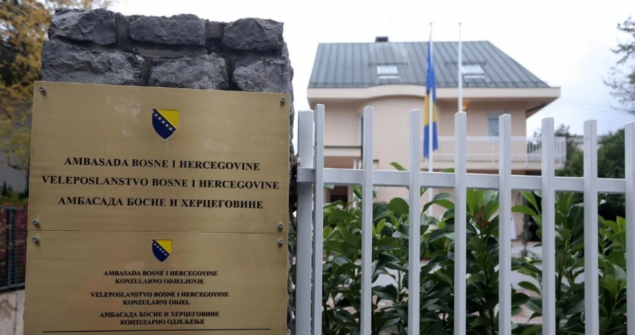Ambasade BiH na Pantovčaku/Anadolija 