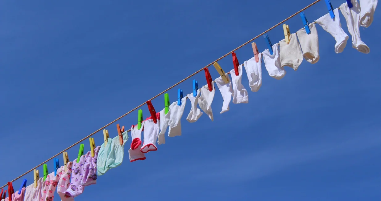čarape, pranje veša, sušenje/Nicolas Perez