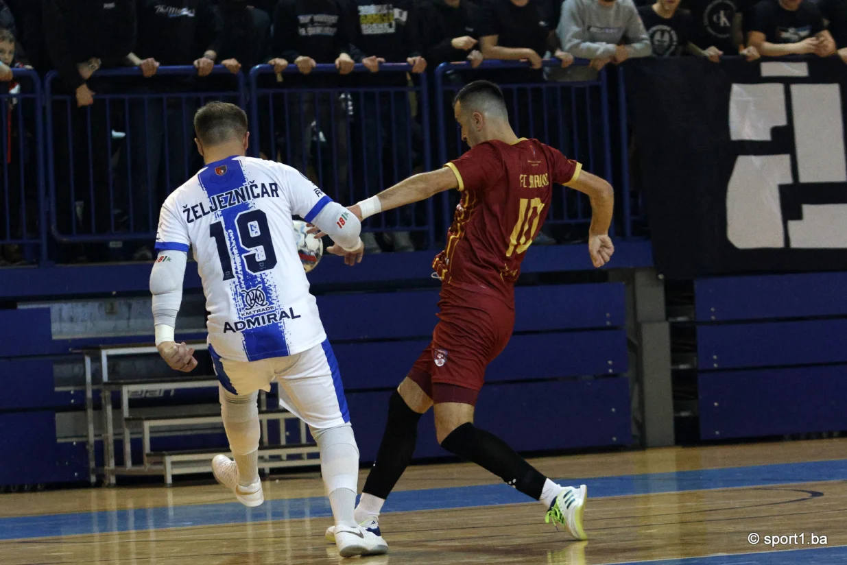 Futsal Željezničar - GFC Sarajevo (FOTO: Sanel Konjhodžić/Sport1)/Foto: 