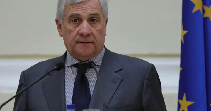 Antonio Tajani na pressu/Senad Gubelić/