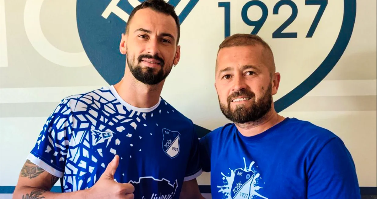 Berin Alić pojačao TO&Scaron;K (FOTO: NK TO&Scaron;K)/Foto: 