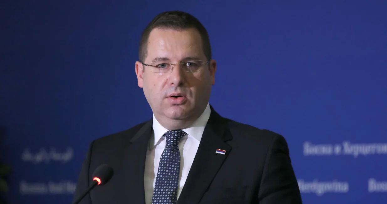 Pres-konferencija delegata u Domu naroda Parlamentarne skupštine BiH Radovan Kovačević/Senad Gubelić