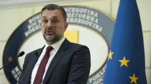Konferencija za medije ministra vanjskih poslova BiH Elmedina Konakovića/Anadolija
