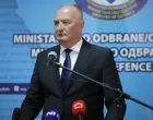 Pres-konferencija ministra odbrane Bosne i Hercegovine Zukana Heleza u vezi s događajem obilježavanja godišnjice 3. pješadijskog (Republika Srpska) puka Oružanih snaga BiH/Senad Gubelić
