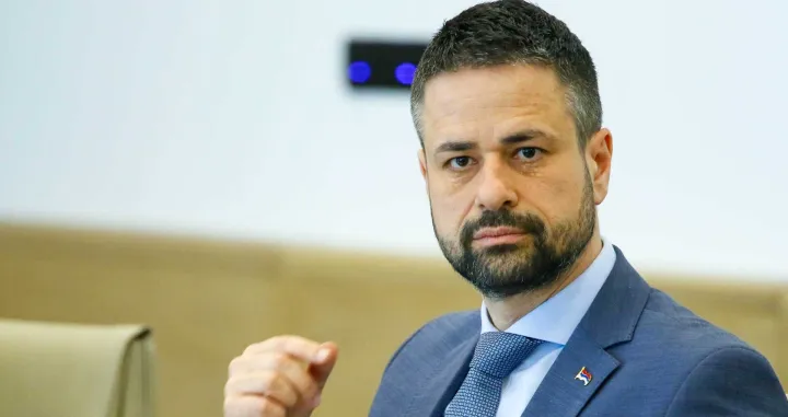 Srđan Amidžić, ministar finansija BiH, sjednica, Vijeće ministara BiH/Damir Deljo