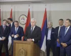 Sastanak i press Dodik trojka i Čović/Didier Torche 