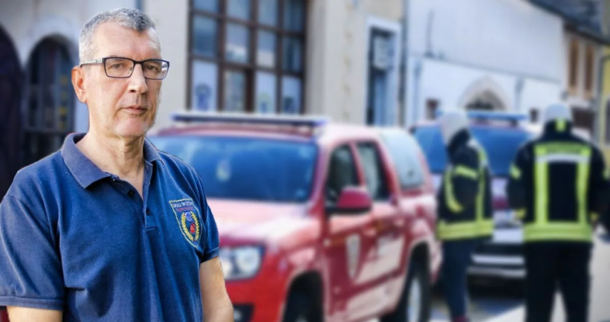 Petar Jurić, Vatrogasna brigada Mostar/