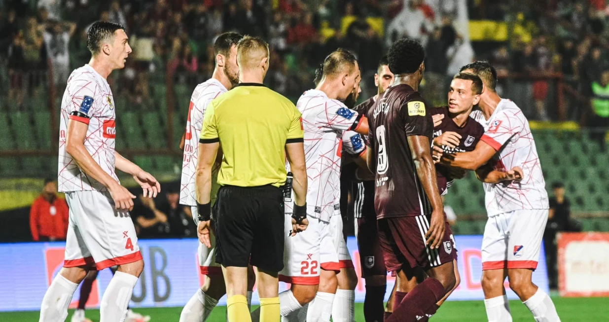 Sarajevo - Sloga DobojRenan OliveiraDal VarešanovićDaniel AvramovskiMateo MusaMiloš NikolićDejan Popara Đorđe Milojević/Foto: 