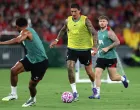 Soccer Football - Liverpool Training - Kai Tak Sports Park, Hong Kong, China - July 24, 2025 Liverpool's Darwin Nunez during training REUTERS/Tyrone Siu/Foto: Tyrone Siu