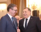 Dodik nije krio podršku Vučiću/X/