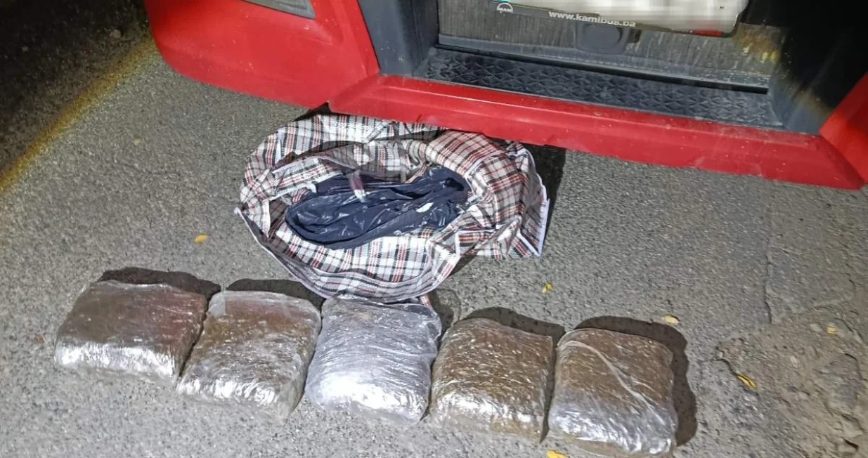 akcija Man, zaplijenjena droga, vozač kamiona, više od 5 kg droge/Pu Prijedor