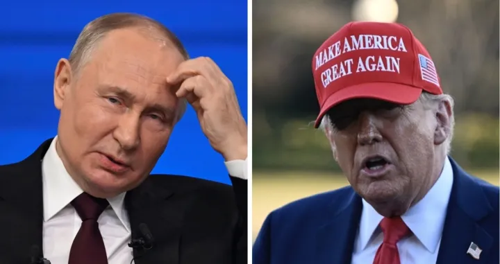 Vladimir Putin, Donald Trump//