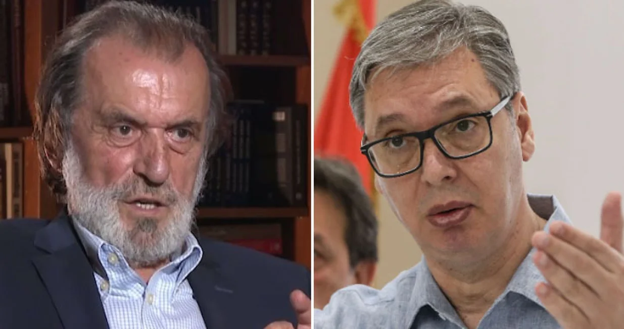 vuk drašković i aleksandar vučić/Lejla Sofradžija/Oslobođenje