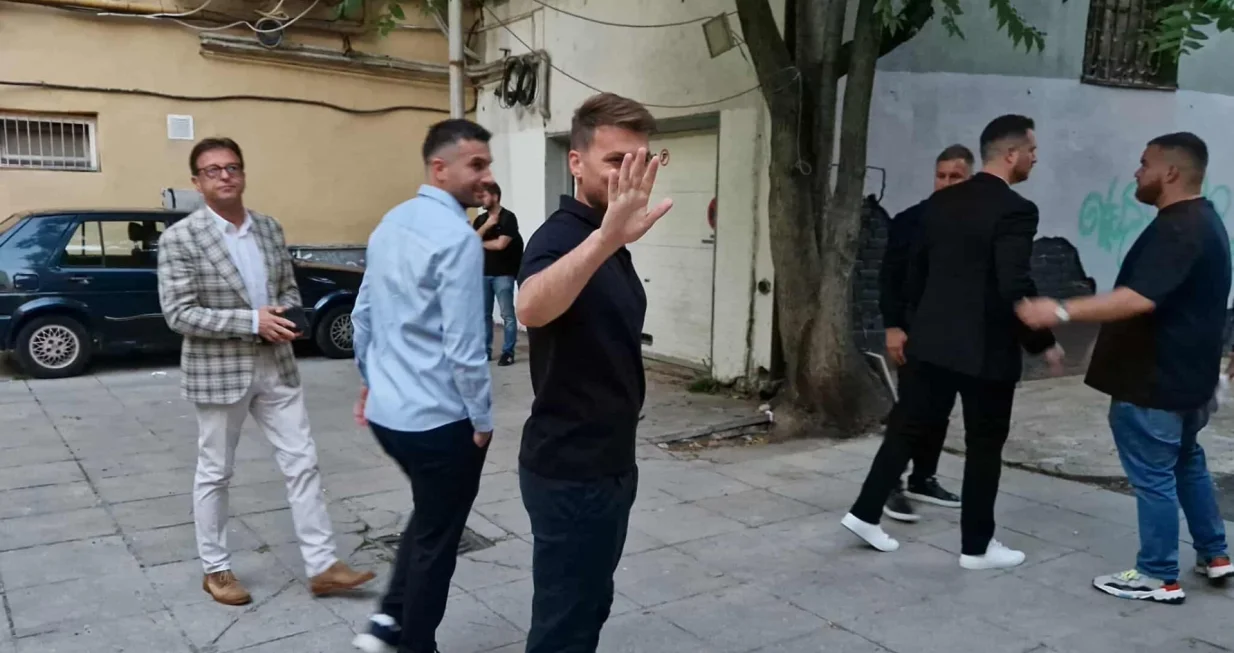 Adem Ljajić stigao na potpis ugovora/Foto: 