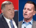 Milorad dodik i Richard Grenell/Arhiva, Agencije