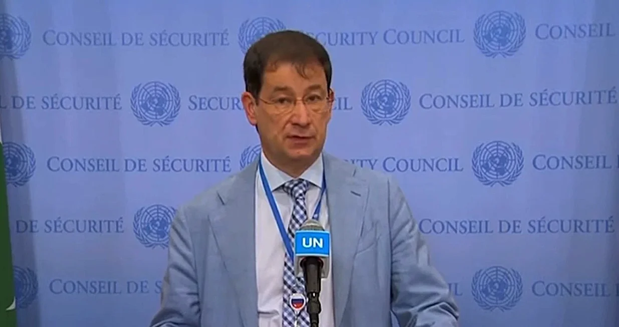 Dmitrij Poljanski, UN/Screenshot