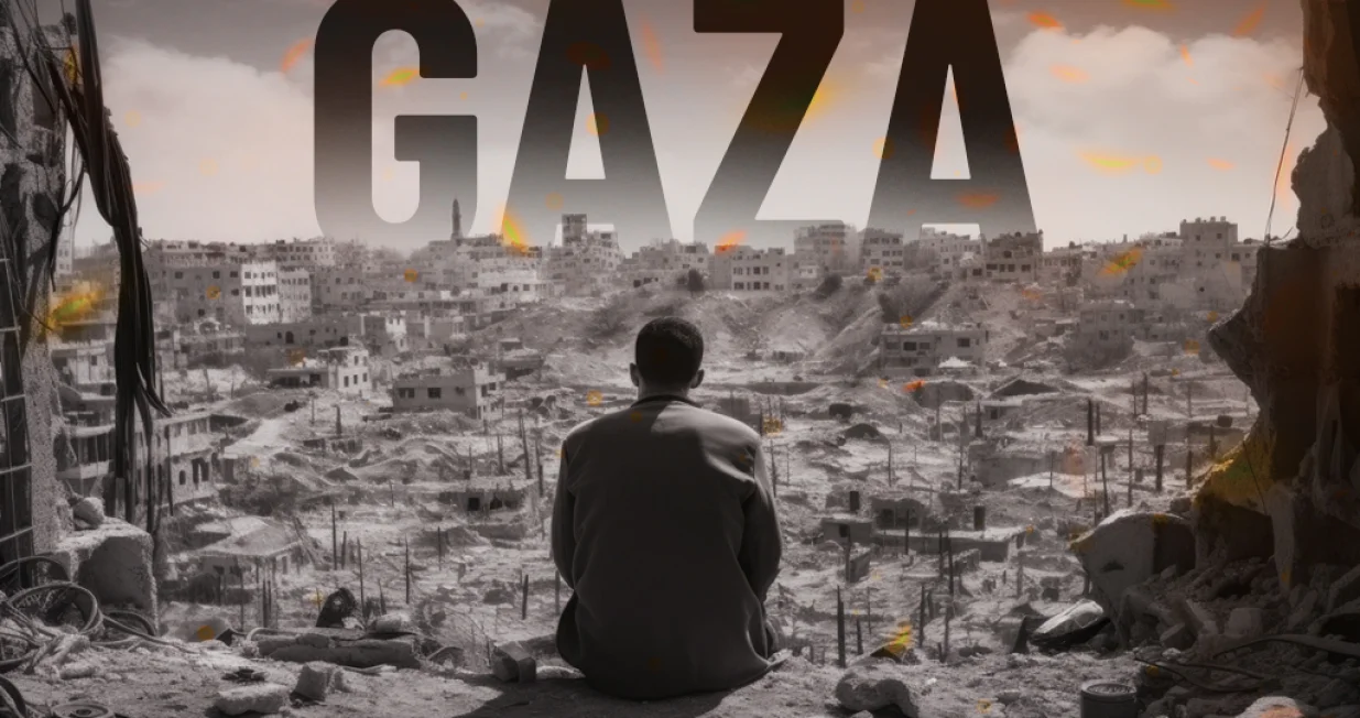 Kolumna Adamira Jerkovića: Sramotni postupci Izraela u Gazi/Ilustracija/Benjamin Krnić