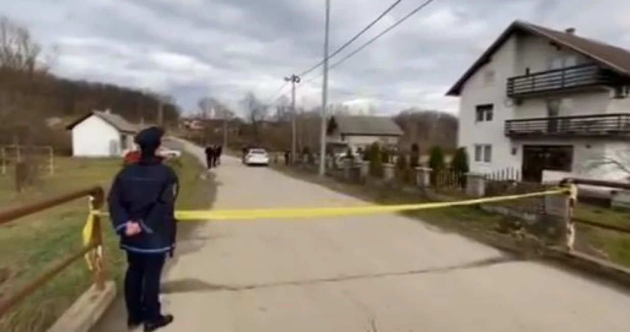 Policija na mjestu događaja/Printscreen/Almir Kapo