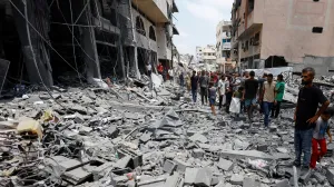 Posljedice jutarnjeg izraelskog napada na Gazu/Mahmoud Issa