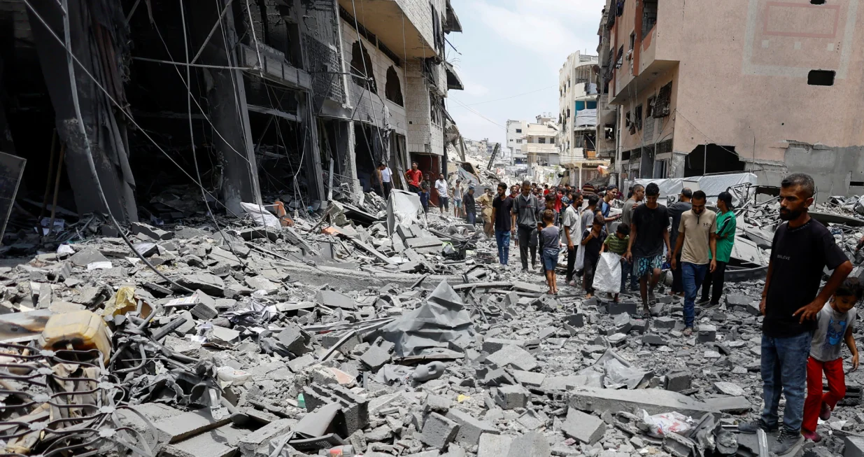 Posljedice jutarnjeg izraelskog napada na Gazu/Mahmoud Issa