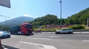 sudar u blažuju, brza cesta, kamion i automobil/Damir Deljo 