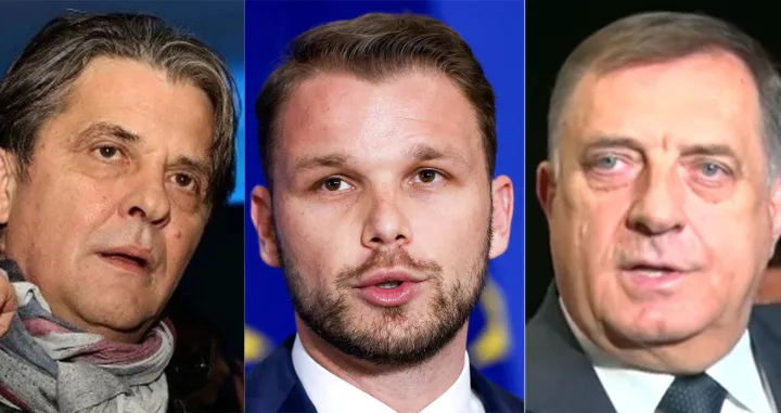 slobodan vasković draško stanivuković milorad dodik/Lejla Sofradžija