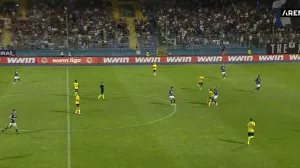 Navijači Željezničara (FOTO: Screenshot/Arenasport)/Foto: 