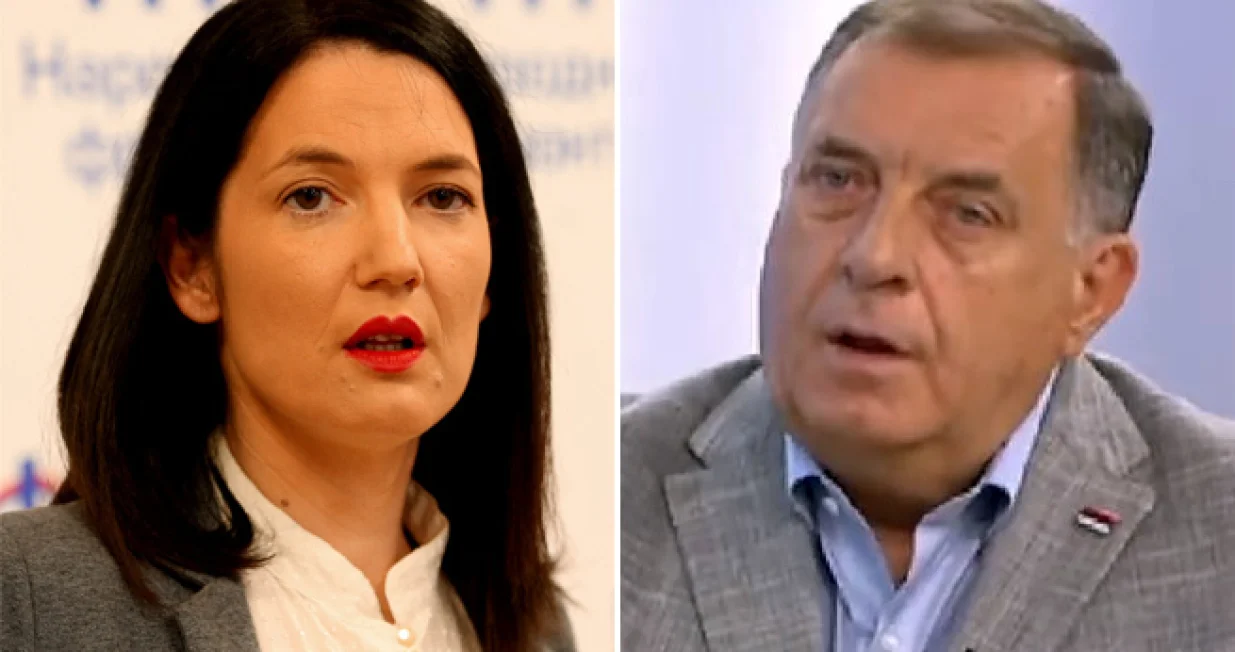 Jelena Trivić Milorad dodik/Lejla Sofradžija