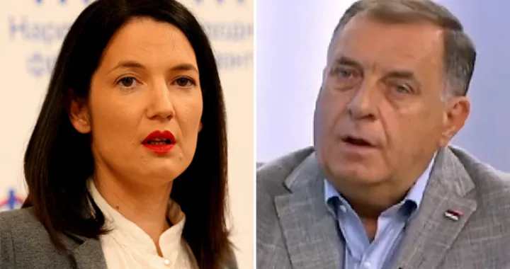 Jelena Trivić Milorad dodik/Lejla Sofradžija