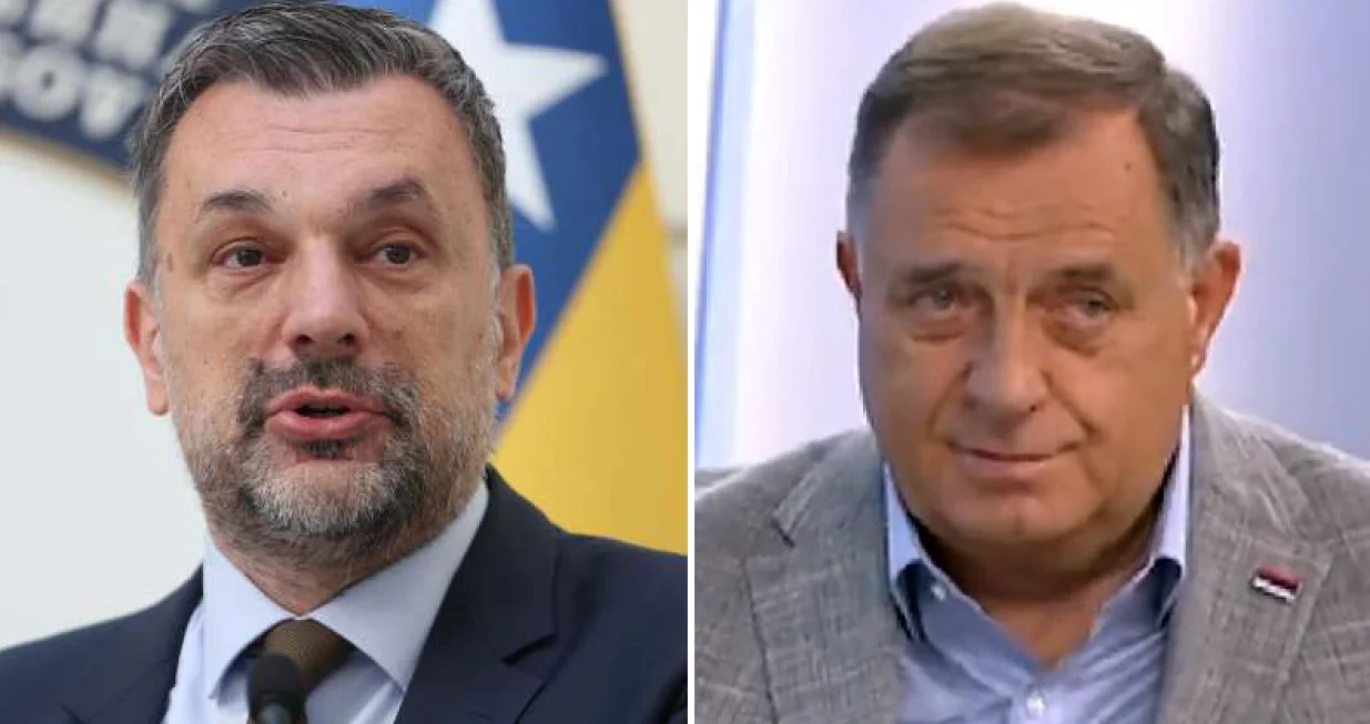 Elmedin Konaković i Milorad Dodik/Lejla Sofradžija 