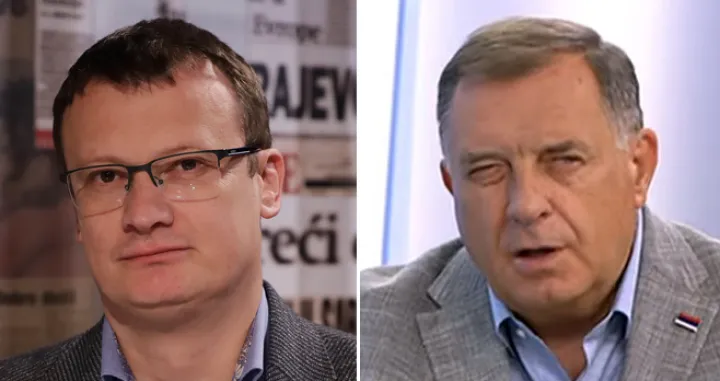 Marinko Božović i Milorad dodik/Lejla Sofradžija