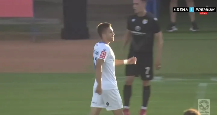 Sjajan gol Pantelića protiv Posušja (FOTO: Screenshot/Arenasport)/Foto: 