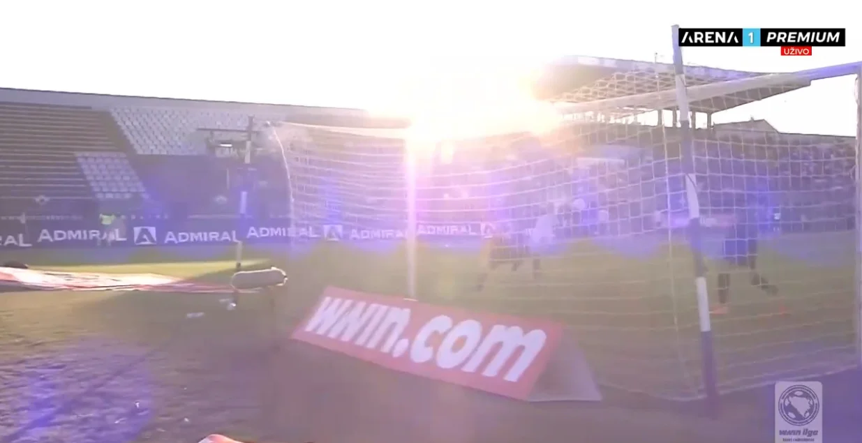 Sjajan gol Pantelića protiv Posušja (FOTO: Screenshot/Arenasport)/Foto: 