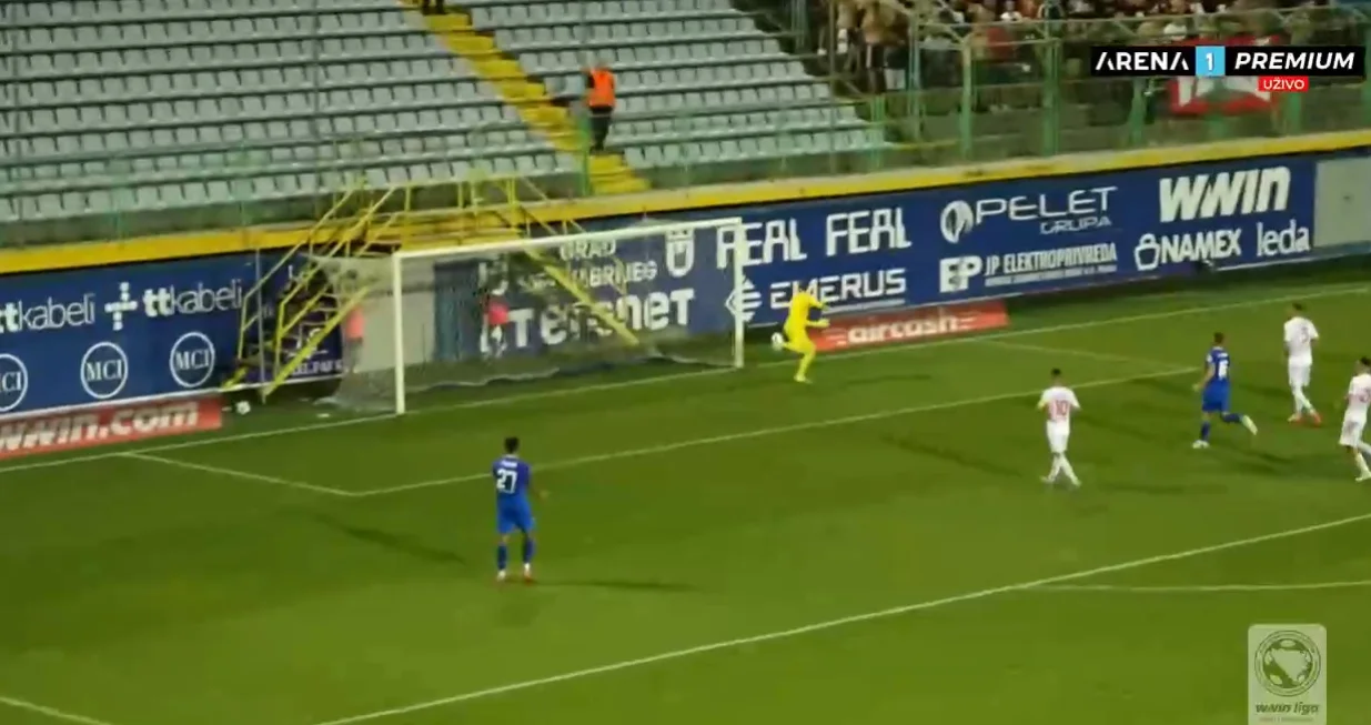 Široki Brijeg vodi protiv Veleža (FOTO: Screenshot/Arenasport)/Foto: 