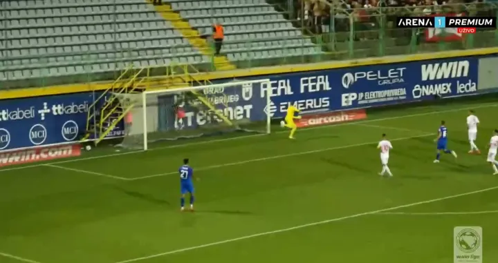 Široki Brijeg vodi protiv Veleža (FOTO: Screenshot/Arenasport)/Foto: 