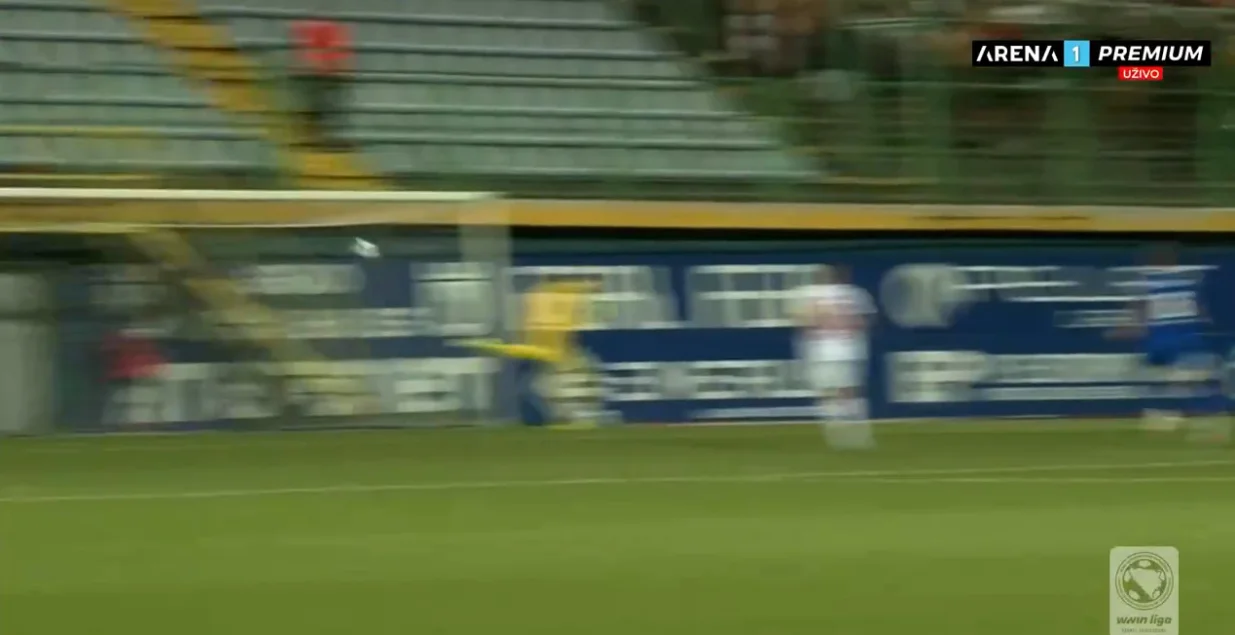 Široki Brijeg vodi protiv Veleža (FOTO: Screenshot/Arenasport)/Foto: 