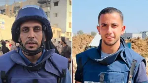 Mohammed Qraiqea i Anas al-Sharif//