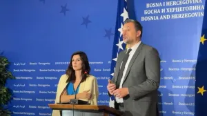 Sabina Ćudić i Elmedin Konaković/Screenshot
